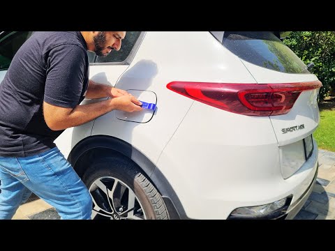 Fuel Door Stuck! No Safety Release! Emergency Unlock in Kia Sportage