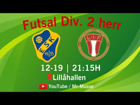 Ervalla SK & Laxå IF | Futsal Div.2 Herr | Sweden Örebro | 2024-12-19 | 0-3