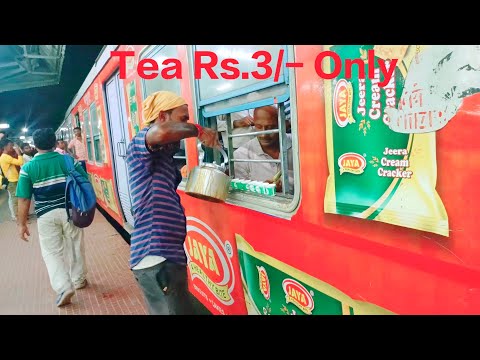 Local Train Tea ☕ Service By Hawker Kolkata