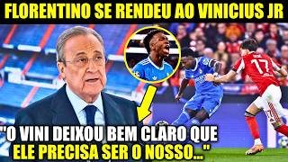 🚨NOSSA! OLHA COMO O FLORENTINO PEREZ REAGIU AO SHOW DO VINI JR!