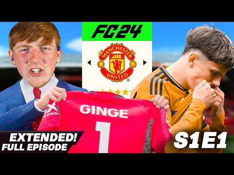 AngryGinge REBUILDS Man Utd ! (FULL CUT) EA FC 24 Career Mode (Ep 1)