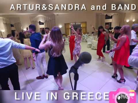 SANDRA ARTUR NADOSYAN WITH ARMENIAN BAND  LIVE IN GREECE COVER SONG
