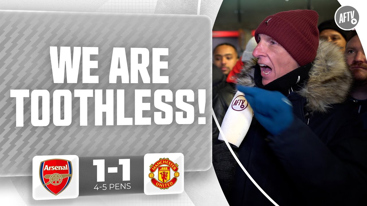 We Are Toothless! (Lee Judges Rant) | Arsenal 1-1 Man United