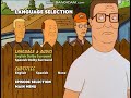 King Of The Hill Season 5 DVD Menu