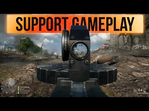 So spielt sich der Support! - Battlefield 1 Gameplay