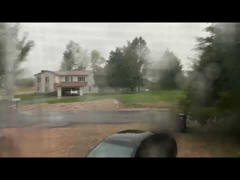 June 1, 2023 Sterling, Co microburst storm timelapse