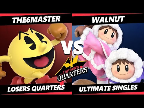 Captain's Quarters 4 Losers Quarters - Walnut (Ice Climbers) Vs. The6Master (Pac-Man) SSBU Singles