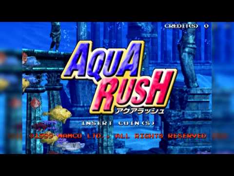 The Best of Retro VGM #661 - Aqua Rush (Arcade) - Temple (Attract Mode & Stages 3-4)