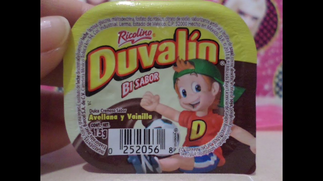 DUVALIN RICOLINO BI SABOR DULCE CREMOSO AVELLANA Y VAINILLA