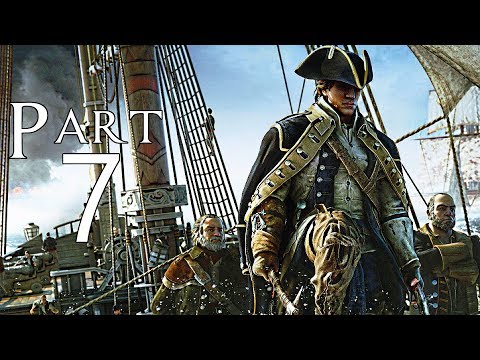 Assassin's Creed 3 Remastered Gameplay Walkthrough Part 7- Present Day & Battle of the Chesapeake