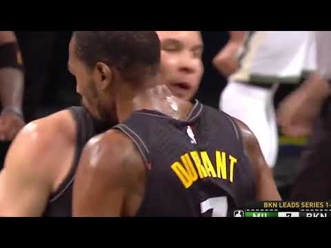 Blake Griffin & Kevin Durant Gets the Barclays Center HYPED - Game 2 | 2021 NBA Playoffs