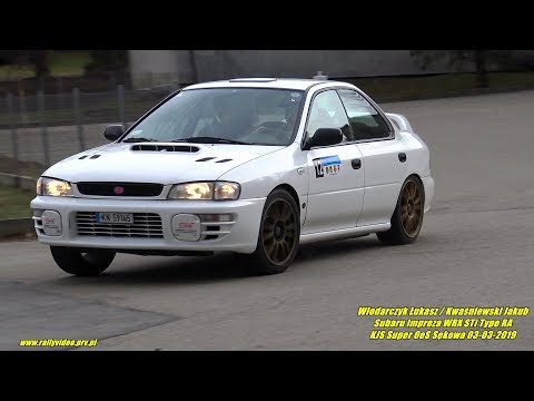 Włodarczyk Łukasz / Kwaśniewski Jakub - Subaru Impreza Type RA - KJS Super OeS Sękowa 03-03-2019