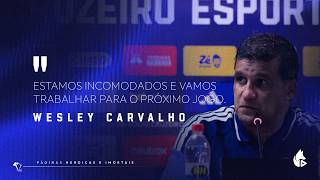🦊🎙️ ENTREVISTA | WESLEY CARVALHO | ATHLETICO-PR 2 X 1 CRUZEIRO