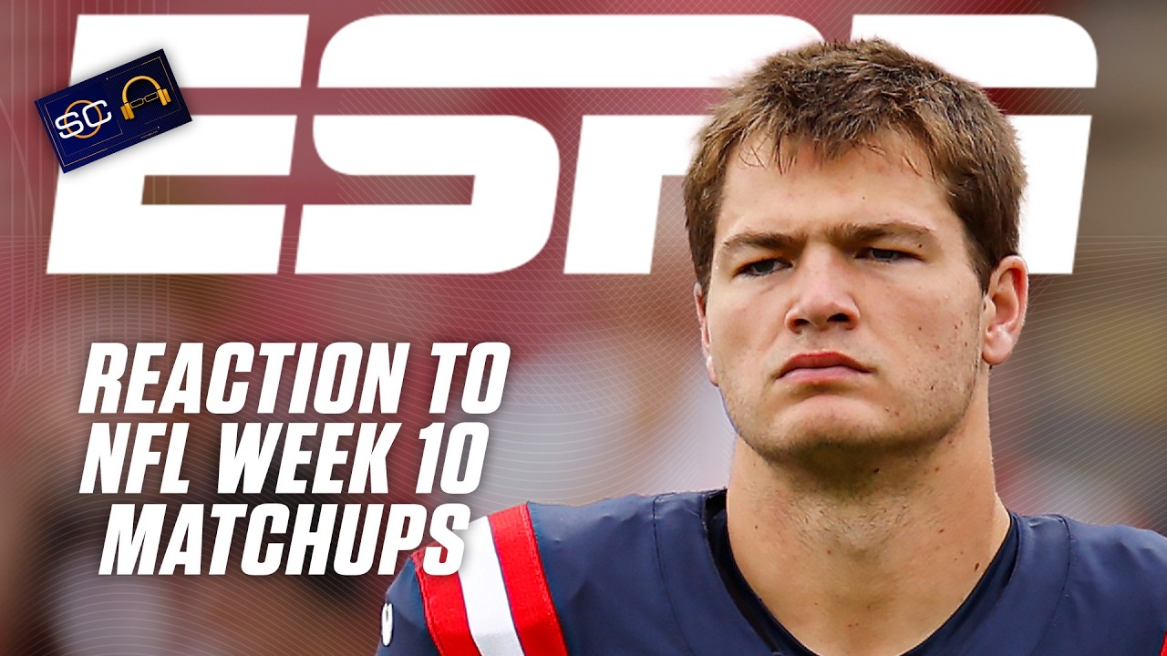 Are the Patriots running away in the AFC East title race? 👀 Week 10 REACTION 🏈 | SC with SVP