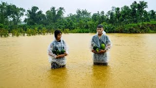 Download lagu Rising floodwaters destroyed everything: Pao and Ha were heartbroken as their garden was ruined mp3