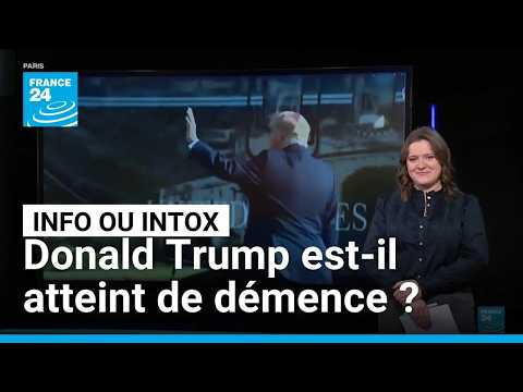 Donald Trump a-t-il vraiment salué dans le vide, révélant une démence sénile ? • FRANCE 24