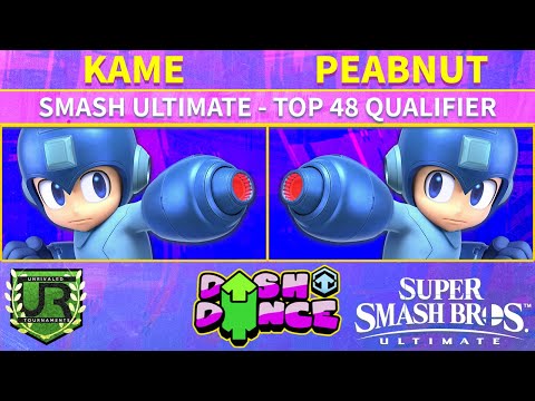 Dash Dance TOP 48 QUALIFIER - Kame (Mega Man) vs Peabnut (Mega Man) - Smash Ultimate