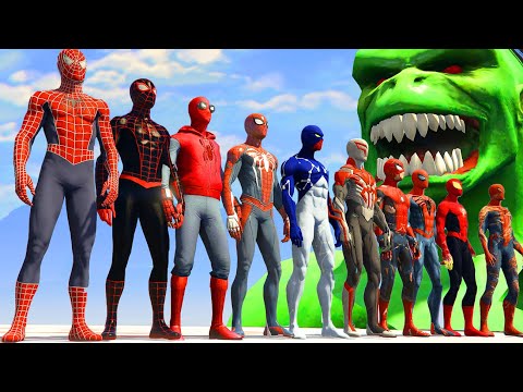 Spider-Verse | HULK 2099 VS Team Spiderman - What If