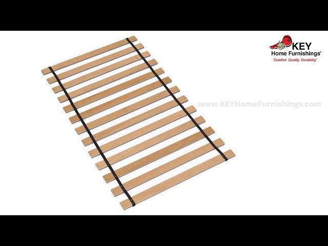 Vídeo relacionado con Ashley Furniture Signature Design Frames and Rails Roll Slats - Twinsize - Component Piece - Contemporary Living - Brown