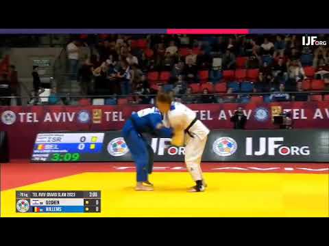 [Judo] GOSHEN M. [ISR] vs WILLEMS G. [BEL] 70Kg semifinal Grand Slam Tel Aviv 2023