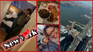 New York Travel Vlog (1): NYC Bus Tour, Black Owned BLVD Bistro