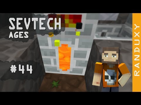 SevTech Ages: Minecraft - Ep.44 - Porcelain Tank for more heat, mining rock crystals.
