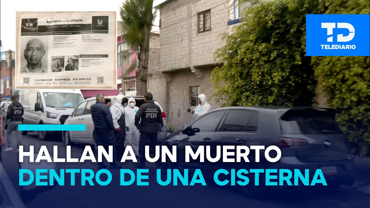 Ausencio López, de 85 años, es hallado sin vida en cisterna de su casa en la GAM