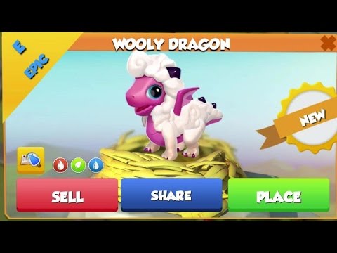 WOOLY DRAGON Hatching + Carnival Next DOTW! - Dragon Mania Legends #480