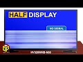 Half Display Problem On LED LCD TV Screen HV320WHB N80 Panel Repair