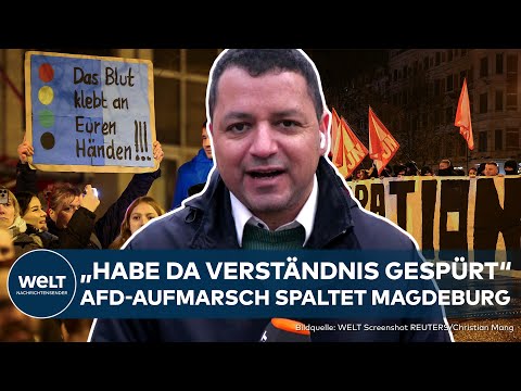 Video Thumbnail: NACH TODESFAHRT IN MAGDEBURG: AFD-Demo spaltet die Stadt! Zwischen Trauer und Protest
