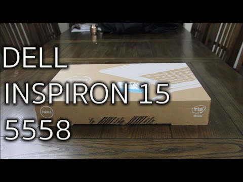 Dell Inspiron 15 i5558-5003BLK | Unboxing | 5th Gen Core i7
