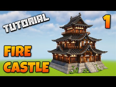 Fire Castle | Minecraft Tutorial - Part 1