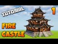 Fire Castle Minecraft Tutorial Part 1