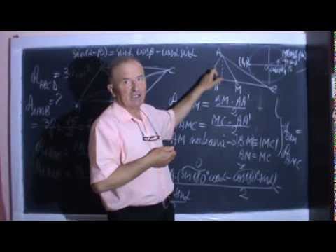 Lectia 141 - Problema de geometrie plana cu arii si raspuns la un comentariu de pe blog