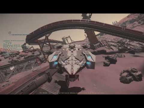 Star Citizen 3.18.2 PTU - Hammerhead racing Lorville Outskirts