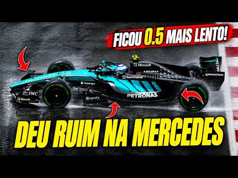 DOWNGRADE DA MERCEDES PODE CHEGAR A MEIO SEGUNDO! ATUALIZAÇÃO FRACASSOU OU FOI A PISTA?