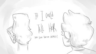 "If I could Tell Her" - Dear Evan Hansen [ANIMATIC]