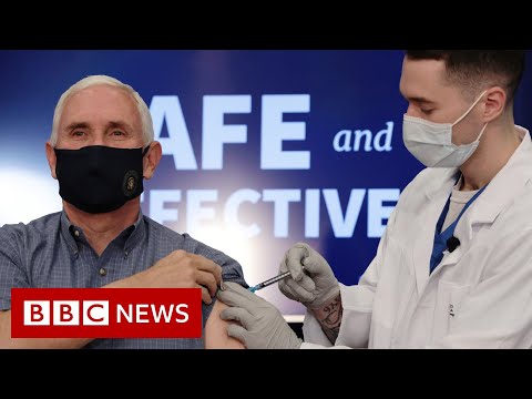 科維德：美國副總統邁克-彭斯在電視上接受疫苗直播 - BBC新聞網 (Covid: US Vice-President Mike Pence receives vaccine live on TV - BBC News)