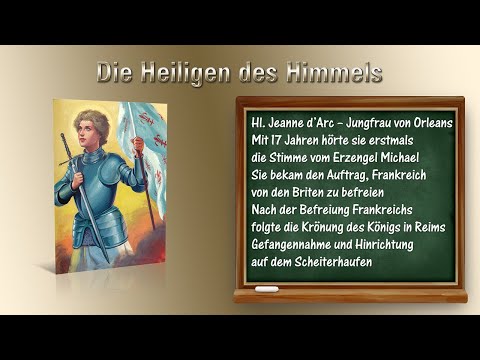12. Lektion: Hl. Jeanne d'Arc, Jungfrau von Orleans