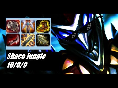 16/0/9 S8 Shaco Jungle vs Shyvana