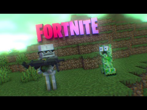 Monster School : FORTNITE BATTLE ROYALE CHALLENGE - Minecraft Animation