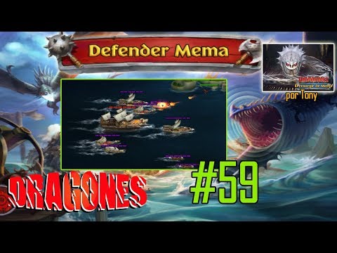 Dragones, el Resurgir de Mema "#059 - Defender Mema de Flota 59" por Tony