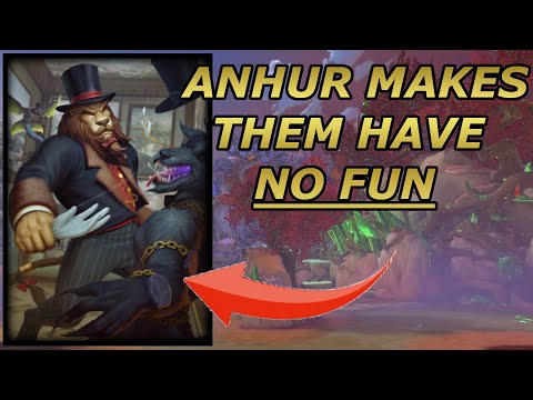 WHEN FUN IS NOT ALLOWED, ANHUR COMES OUT! - Season 8 Ranked 1v1 Duel - SMITE