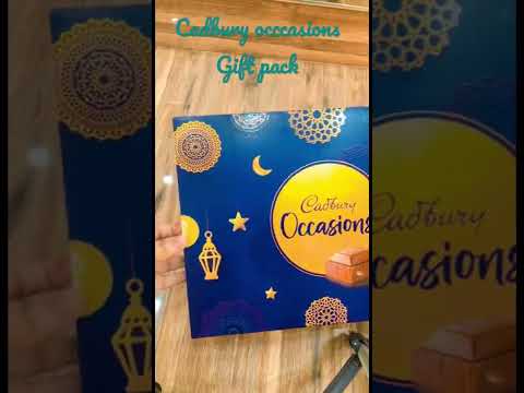 Cadbury Occasions #eidi#gift#unboxing#eidigift#beautybyme Dairy milk let’s celebrate 🎊 ￼
