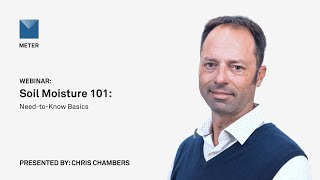Webinar—Soil Moisture 101: Need-to-Know Basics of Soil Moisture