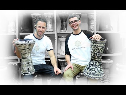 Top Sombaty Plus Darbuka Covers with Mother of Pearls