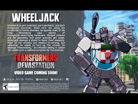 Transformers: Devastation -  Wheeljack Gameplay Trailer