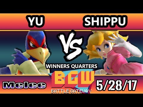 BGW16 SSBM - Shippu (Peach) Vs. LG | Yu (Falco) Smash Melee Winners Quarters