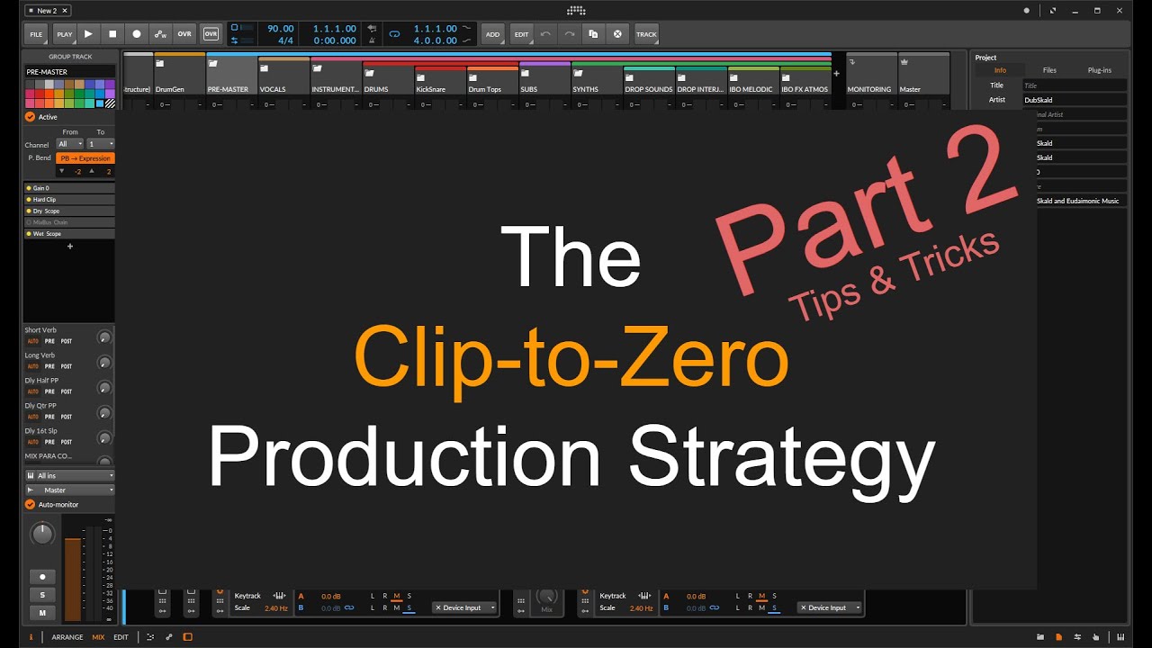 The Clip-To-Zero Production Strategy, Part 2 (Tips & Tricks)