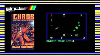 CHAOS "Battle of Wizards" - ZX Spectrum Game Review